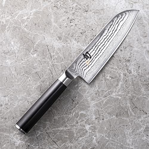 Класически нож Сантоку Шун Cutlery 5,5 , Универсален Нож в азиатски стил за приготвяне на храна, Алтернатива на ножу готвач, Японски нож ръчна изработка