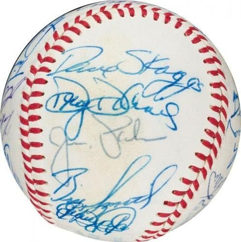 1979 Отбор на шампионите от Американската лига на Балтимор Ориолз Подписа бейзболен договор PSA DNA COA - Бейзболни топки