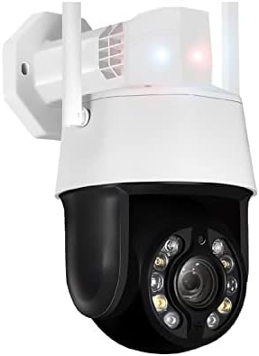 5-Мегапикселова камера, WiFi IP камера с 20-кратно оптично увеличение, PTZ камера за откриване на човек, умен Дом, Цветна