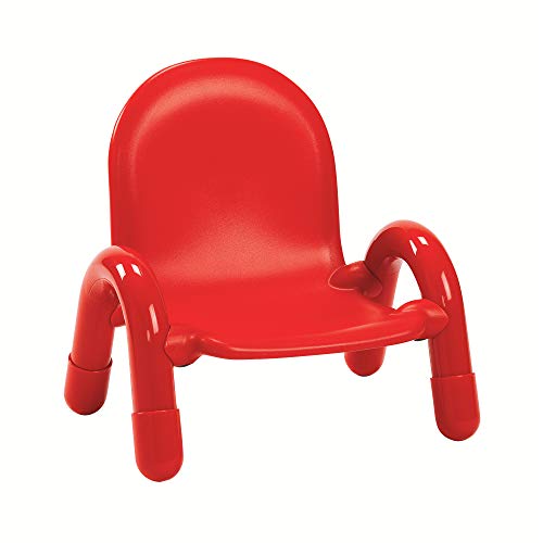 Комплект от 36-инчов Кръгла маса и 4 Стола Angeles Baseline за деца, Червено и Синьо AB74912PB5, Мебели за занимания с деца,