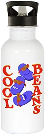 Middle of the Road Cool Beans 359 - Хубава Бутилка за бяла вода със Забавен Хумор на 20 грама