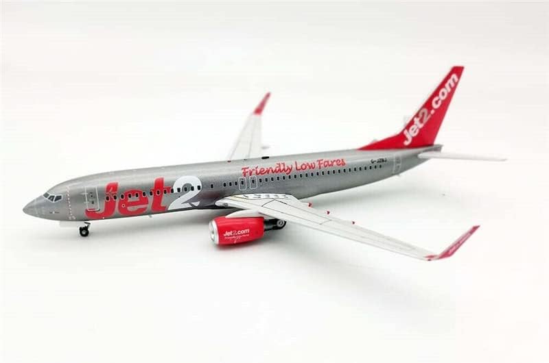JFOX за Боинг 737-8 мг JET2.COM G-JZBJ със стойка Лимитированная серия 1/200 Готови модели на самолети, ПРОИЗВЕДЕНИ ПОД НАТИСКА на