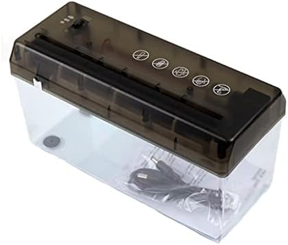 CLGZS USB Електрическа Мини-Шредер за Хартия, с Двойно Предназначение Small A4 Bill Letter Document Инструмент За Рязане