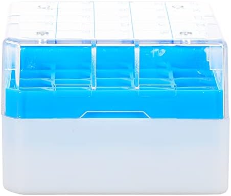 TEHAUX 25-решетеста Кутия За съхранение на Морозильных Тръби, Криогенный Кутия за съхранение на Микроцентрифужных тръби