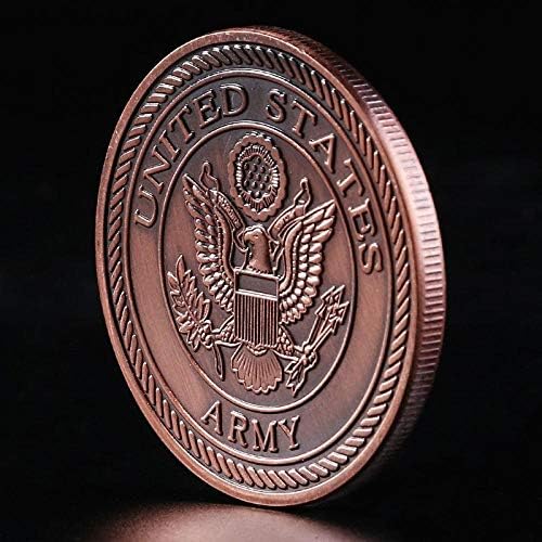 Сувенирни Монети Коллекционный Подарък Военни Фенове, Позлатена Медна Монета На Армията На Съединените Щати, На Възпоменателна Монета