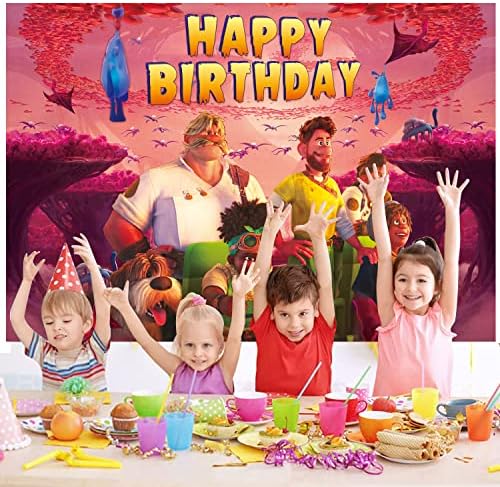 На фона на един странен на света Фон за рожден ден в един Странен свят Аксесоари за парти в чест на рождения