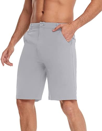 Мъжки къси панталони за голф, на равна подметка, Туристически Шорти-Карго, Мъжки Класически засаждане UPF50 +,