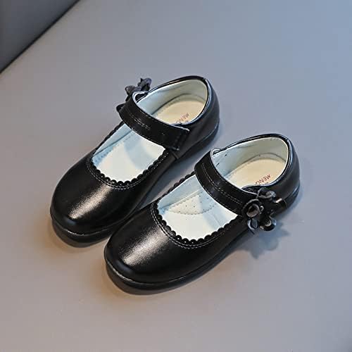 Детски обувки Етикет Представяне на Кожени Обувки Детска, Училищна Обувки с цветен Печат За Малки Момчета Модела Обувки