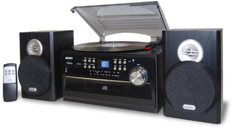 3 Платна стереопроигрыватель Jensen с CD-система, кассетой и стереоприемником AM/FM