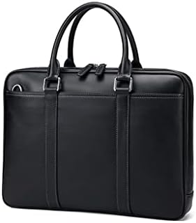 Мъжка чанта CLGZS, Бизнес Кожена Клатч, Всекидневни портфейл, Мъжки чанти през рамо (Цвят: D, размер: както е показано)