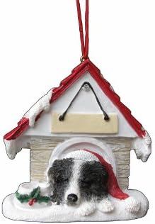 Украса за collie е Чудесен подарък за собствениците на collie, расписанное ръчно и лесно персонализируемое Декорация за кучешки кабина с магнитна облегалка