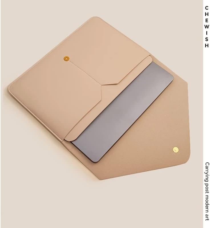 N/A Калъф за лаптоп, бял цвят, чанта за лаптоп 13 15 16, калъф за компютър от изкуствена кожа (Цвят: A, Размер: Нов MacBook Pro 15.4 е)
