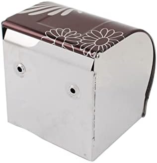Ruilogod Държач за Тоалетна хартия от Неръждаема Стомана, Предпазител за преобръщане салфетки, Кутия, цвят Бордо