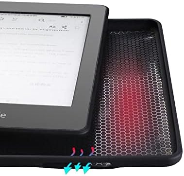 Студиен калъф WunM, който е съвместим с 6-инчов Kindle Paperwhite 10-то поколение 2018 г. съобщение (номер на модела: PQ94WIF), Ултра-Защитен калъф с функция Smart Auto Wake / Sleep, линейна синя ?
