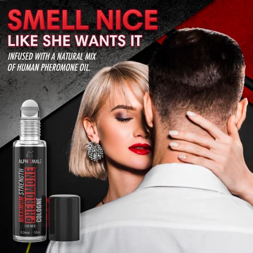 AlphaMale Мъжки парфюм премиум-клас Extra Strength Мъжки парфюм с мощни човешките феромони за привличане на жени - Подсилени