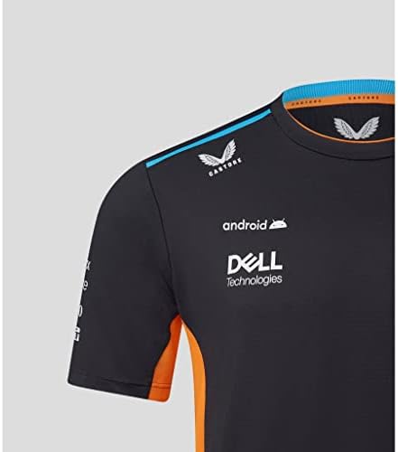 Мъжки t-shirt McLaren F1 2023 Oscar Piastri Team, Точно Копие на предварително зададена тениски