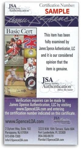 Бил Къри Подписа Снимка на Пакетиране с Автограф 8X10 В Винтажной поза JSA AB54539 - Снимки NFL с автограф