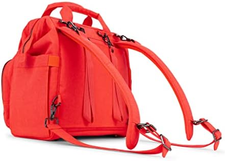 Хинап | Dr. BFF, Модерна чанта за памперси за малки на майките, която може да бъде заменена с раница с лямками през рамо или горната дръжка-Тоут