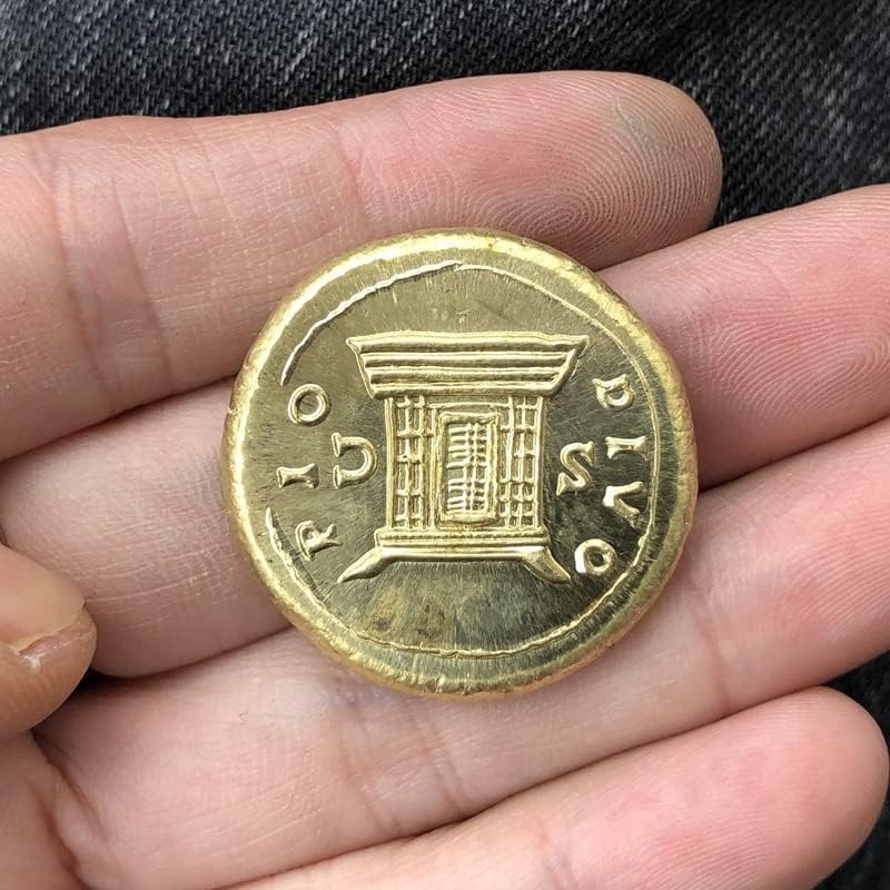 Римски Монети Месинг Със Сребърно Покритие Старинни Занаяти Чуждестранни Възпоменателни Монети Неправилен Размер Тип 46