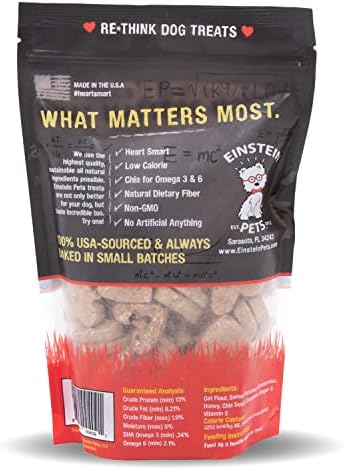 Произведено в САЩ Естествени Нискокалорични Лакомства за кучета - Сладки картофи от Einstein Pets - 8 грама