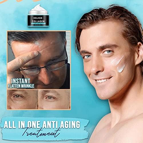 TTNC EELHOE Колаген Мъжки анти-ейдж крем срещу бръчки, 50 г Хидратиращ Мъжки Крем За лице, Възстановителен Възраст Мъжки