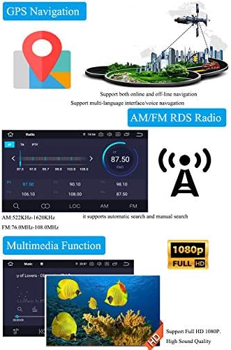 XISEDO 7-Инчов Android 9,0 Стерео в арматурното табло на Автомобила Радио Восьмиядерный Оперативна памет 4g Вградена памет