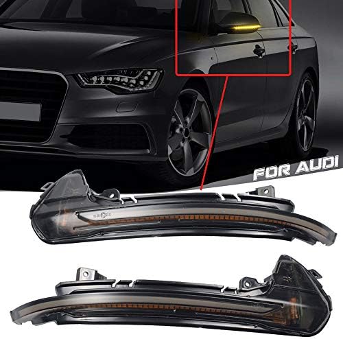 Hacreyatu Динамичен LED Индикатор Указател на Завоя на Страничните Огледала За Audi A6 S6 RS6 4G C7 7,5 2012 2013 2014 2015 2017 2018