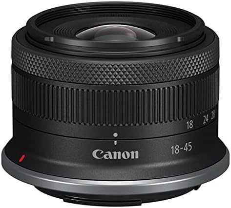 Беззеркальная фотоапарат Canon EOS R50 с обектив RF-S 18-45 mm f / 4.5-6.3 is STM + 2X 64 GB памет + Калъф + Филтри + Много повече (комплект от 35 бр.), черен