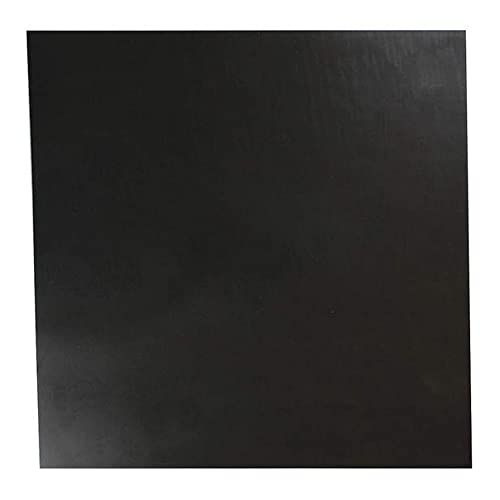 Гумен лист, Буна-Н Широчина каучук 8 инча, Дължина на гума 3 метра, каучук Дебелина 1/8 инча, 50А, Обикновена рамка