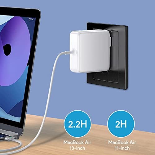 Зарядно устройство Mac Book Air, Магнитно Зарядно устройство Mag2 с Т-Образен връх с мощност 45 Вата за преносими