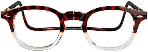 Магнитни очила за четене Clic, Компютърни Ридеры, Сменяеми лещи, Регулируеми лък тел, годината на Реколтата, (Черепаховые