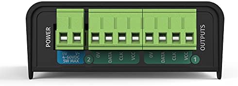 Enttec Окто 71521 8 Universe DIN Rail EDMX LED Пиксельный Датчиците и контролера - DMX чрез Ethernet
