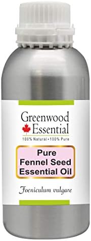 Етерично масло от семена на копър Greenwood Essential Pure (Foeniculum vulgare) Естествена Терапевтичен клас, Дистиллированное
