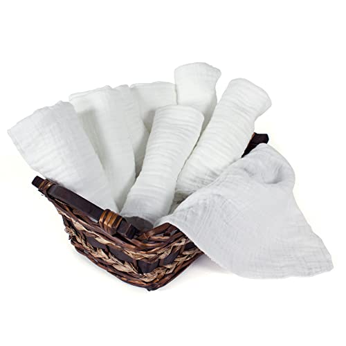 Муслиновые кърпички за лице за професионална или домашна употреба. Супер Мек плат от памук. Идеален за нанасяне