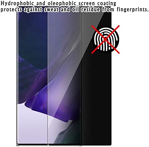 Защитно фолио за екрана Vaxson Privacy, съвместими с Philips E Curved Line 248E/248E9QHSB/00 23,6 За защита на монитора от шпионски филми, стикер [Не е от закалено стъкло]