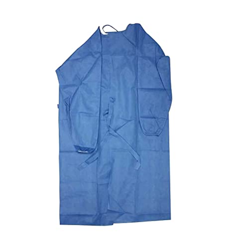 Изолиращ халат AAMI 2-ро ниво по-високо качество (голям размер, опаковка от 90 хавлиени) | Защитни халати от ЛПС,
