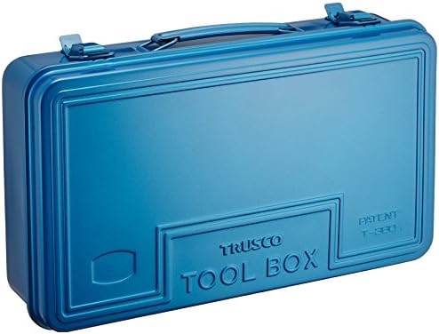 Кутия за инструменти TRUSCO T-360 Багажника, 14,5 x 8,7 x 3.7 инча (368 x 222 x 95 мм), син