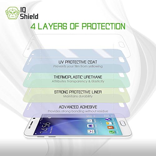 Защитно фолио IQ Shield, която е съвместима с Acer Iconia One 8 (B1-850) LiquidSkin, Антипузырьковая Прозрачен филм