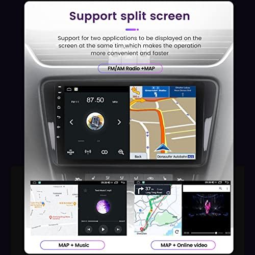 MYHALI 9-Инчов Сензорен Екран Кола Стерео Сателитна Навигация GPS Кола за Mercedes-Benz Ml 2011-2015 Мултимедиен