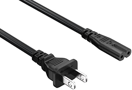 Захранващ кабел за лаптоп 18 AWG, неполяризованный (от IEC320 C7 до NEMA 1-15П), посочен в UL (3 фута (1 опаковка))
