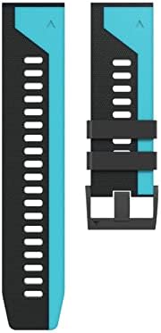 EEOMOiK 26-22 мм быстроразъемный каишка за часовник Garmin Fenix 6X6 Pro Watch Easyfit Каишка на китката, за часа на Garmin