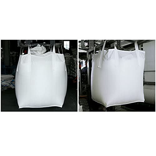 [10 x] Чанта за насипни материали FIBC, 1 Чанта с тегло до един тон, 35 L x 35W x 43H, тегло 2200 килограма, С