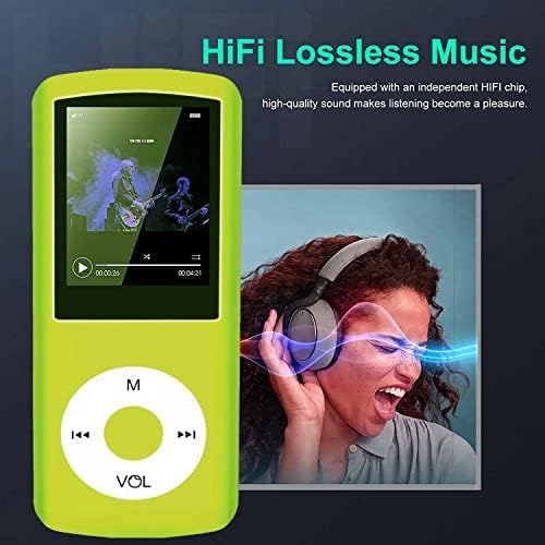 MP3-плейър, Музикален плейър Hotechs hi-fi 32GB с Bluetooth 5.0, с Диктофон/ Гледане на видео / снимки / Електронна книга