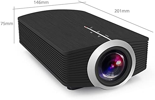 XDCHLK YG500/YG510 Мини проектор с поддръжка на 1080P 1800 лумена Преносим LCD led проектор За домашно кино с
