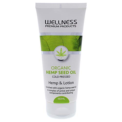 Wellness Премиум Продукти от Органичен Лосион за тяло С Масло от семена на канабис Унисекс Лосион За Тяло 6,3 грама