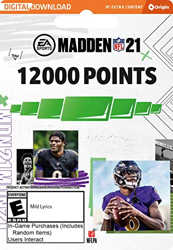 MADDEN NFL 21 - Набор от MUT 12000 точки - Origin PC [Кода на онлайн-игра]