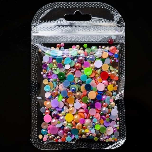 100шт Аврора Цвят Ab Дизайн Нокти Кристали Flatback Микс Форми Искрящи Кристални Камъни за 3D Хибридни Скъпоценни Камъни