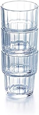 Arcoroc ARC 61698 Чаша за пиене Norvege, Чаша за вода, Чаша За сок, 320 мл, Стъклена, Прозрачна, Опаковка от 6