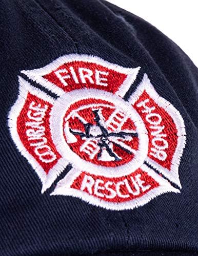 Пожарникар Малтийски Кръст | Пожарникар Спасител Кураж Чест На Червената Линия Бейзболна Шапка За Татко