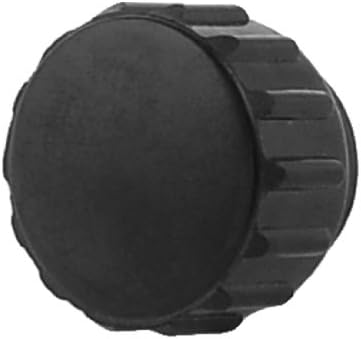 uxcell Вътрешна Резба с Диаметър 4 мм, С Накатанным Перка, Зажимная Дръжка в Черен Цвят